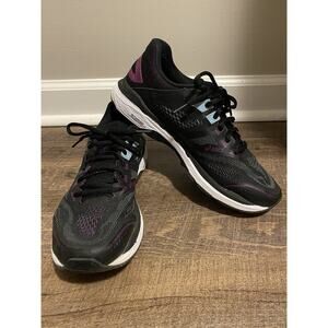 Asics GT-2000 7 Athletic Running Shoes Black Blue Women’s Size 10.5 *No Insoles*